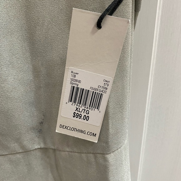 Dex Sage Green Button-Front Maxi Dress - Picture 3 of 3